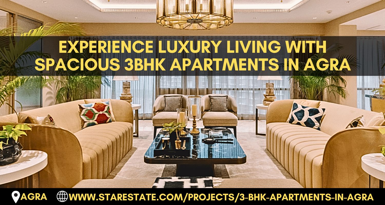 The Perfect Blend Of Space And Style - 3Bhk Apartments In Agra